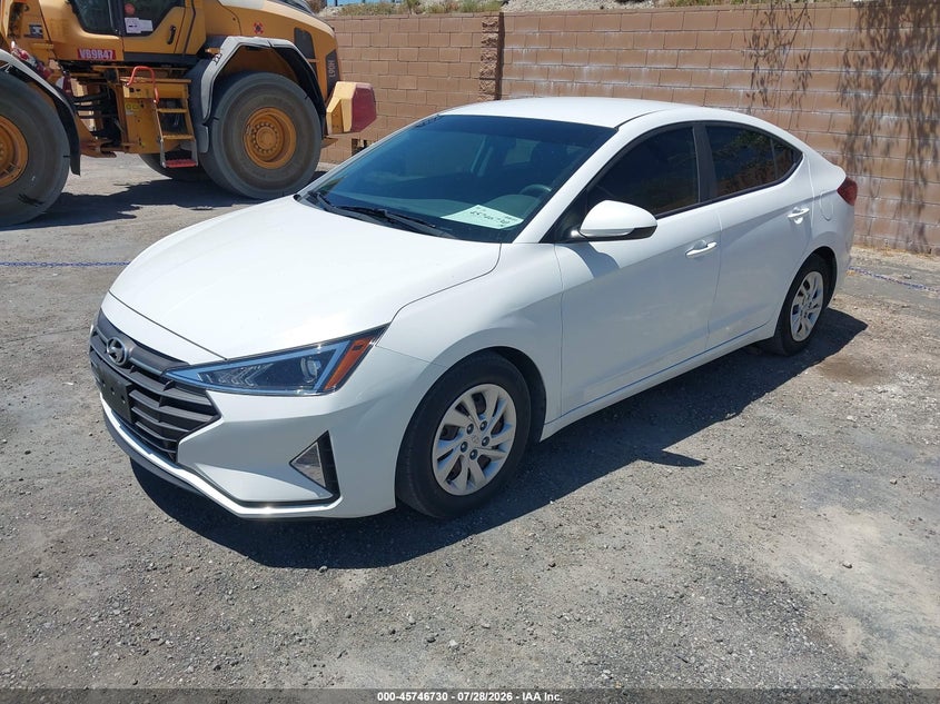 2019 Hyundai Elantra VIN 5NPD74LF9KH478797 IAAI salvage auction — NORMAL WEAR, SF97 (California), sold $10,550 on 2026-08-25 (photo 2)