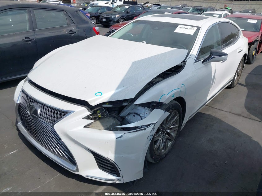 2019 Lexus Ls VIN JTHB51FF9K5008436 IAAI salvage auction — FRONT END, Wait Title, sold $15,950 on 2026-08-19 (photo 2)