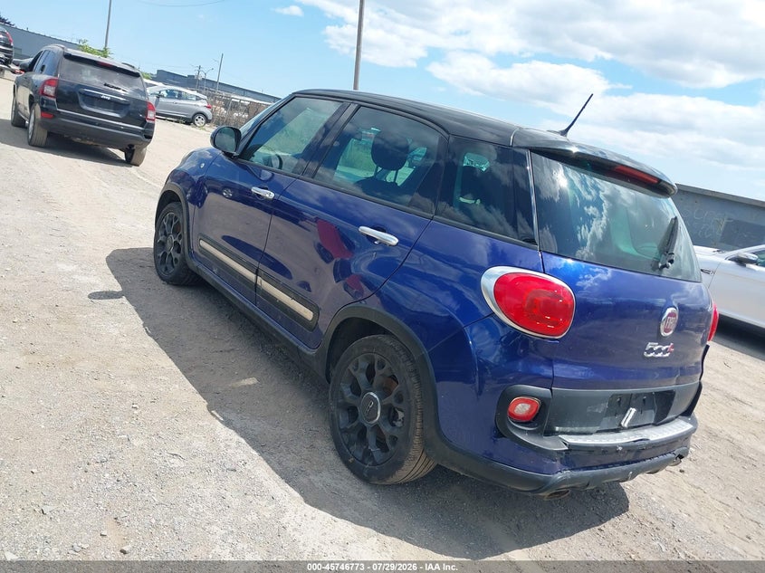 2015 Fiat 500l VIN ZFBCFADH3FZ035107 IAAI salvage auction — REAR END, Wait Title, sold $1,000 on 2026-09-05 (photo 3)
