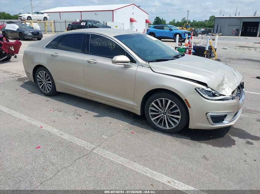 2017 Lincoln Mkz VIN 3LN6L5A9XHR615822 IAAI salvage auction — FRONT END, Salvage Title, sold $1,500 on 2026-09-05 (photo 1)
