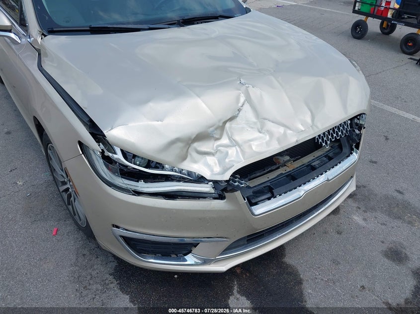 2017 Lincoln Mkz VIN 3LN6L5A9XHR615822 IAAI salvage auction — FRONT END, Salvage Title, sold $1,500 on 2026-09-05 (photo 6)