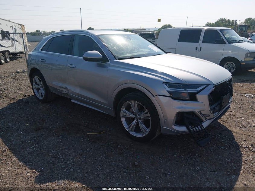 2019 Audi Q8 VIN WA1BVAF18KD017053 — IAAI salvage auction photo