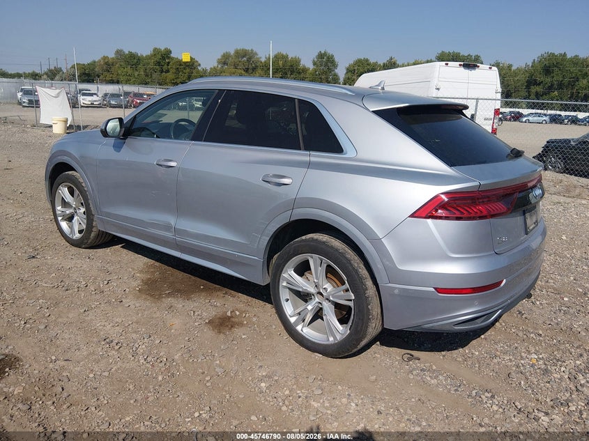 2019 Audi Q8 VIN WA1BVAF18KD017053 IAAI salvage auction — FRONT END, Salvage (Montana), sold $8,100 on 2026-09-09 (photo 3)