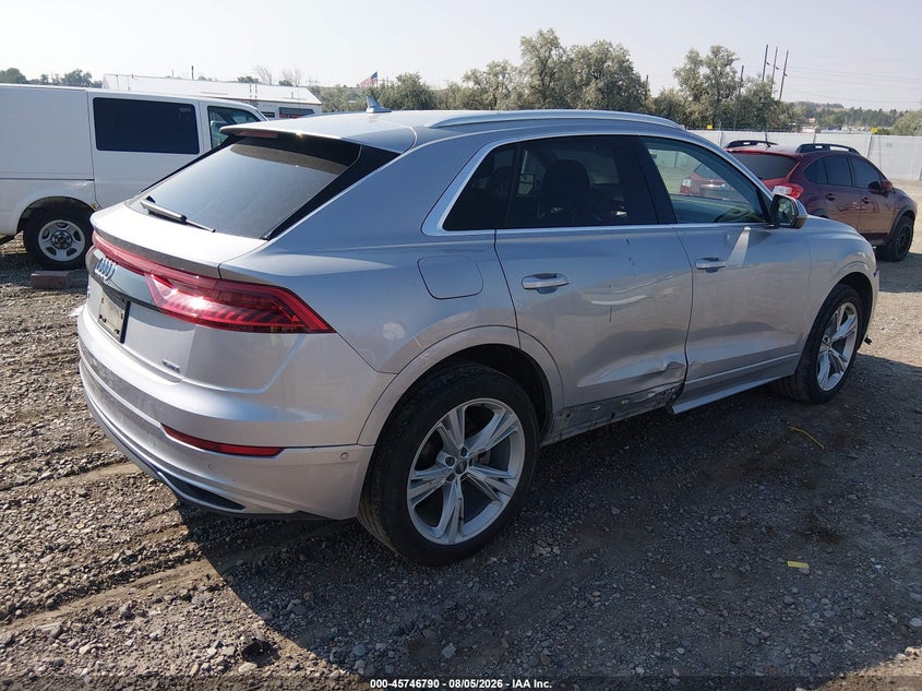 2019 Audi Q8 VIN WA1BVAF18KD017053 IAAI salvage auction — FRONT END, Salvage (Montana), sold $8,100 on 2026-09-09 (photo 4)
