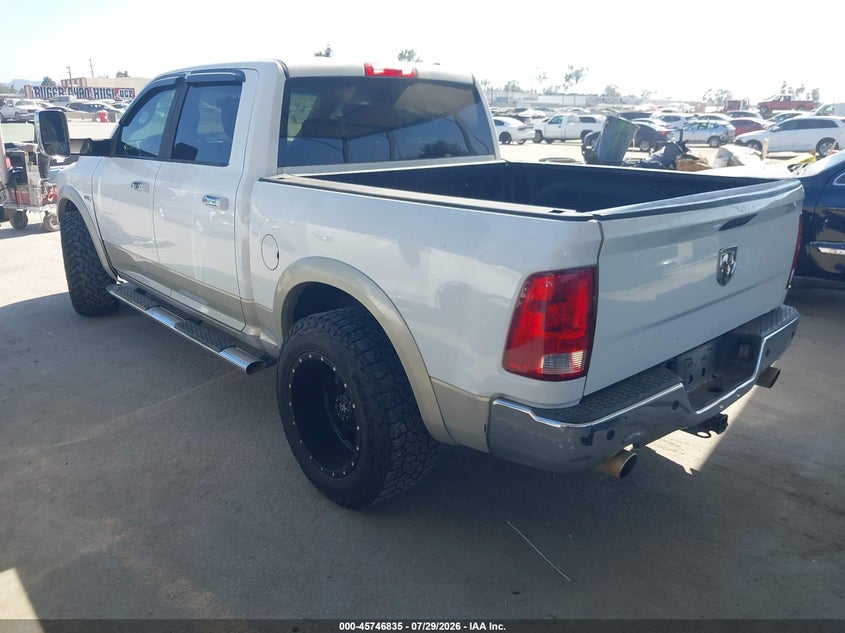 2010 Dodge Ram VIN 1D7RB1CT1AS213385 IAAI salvage auction — FRONT END, Salvage (California), sold $2,850 on 2026-08-19 (photo 3)