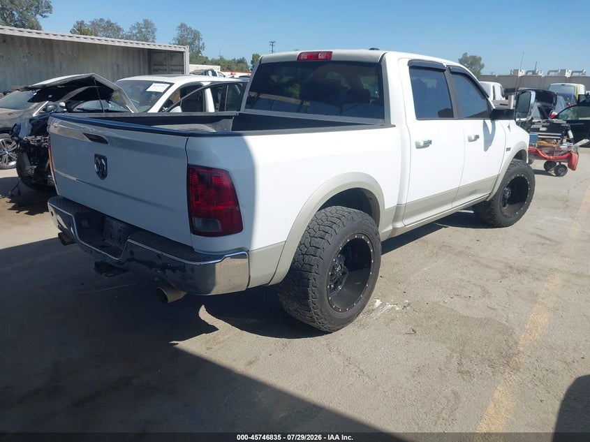 2010 Dodge Ram VIN 1D7RB1CT1AS213385 IAAI salvage auction — FRONT END, Salvage (California), sold $2,850 on 2026-08-19 (photo 4)