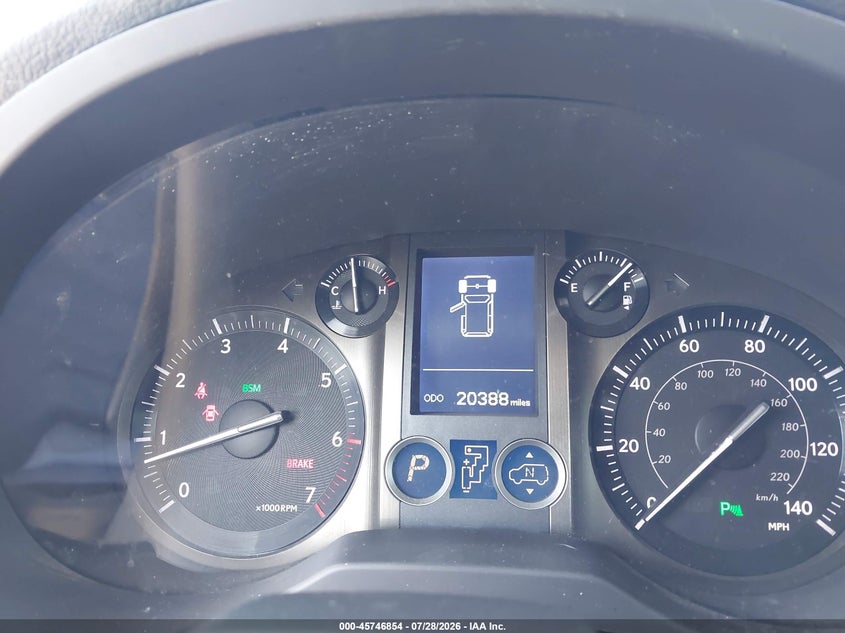 2016 Lexus Gx 460 VIN JTJJM7FX0G5145362 IAAI salvage auction — FRONT END, Clear - Dealer Only (California), sold $18,500 on 2026-08-26 (photo 7)