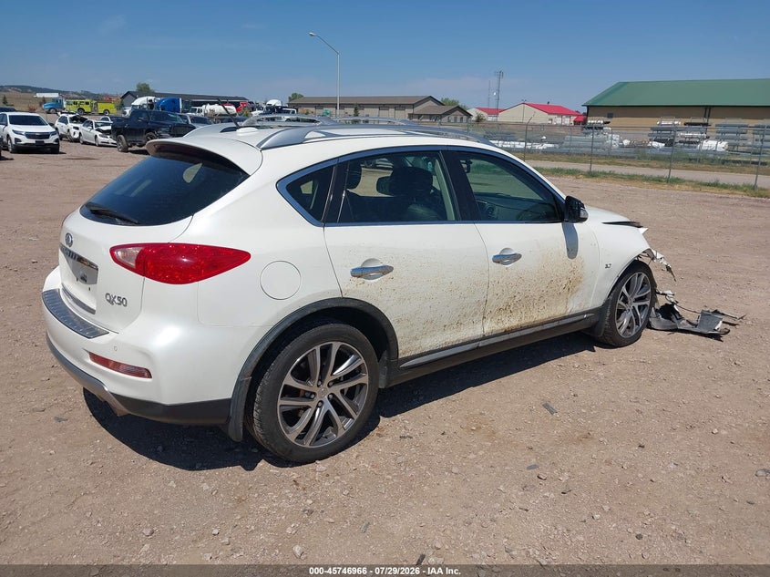 2017 Infiniti Qx50 VIN JN1BJ0RR2HM412872 IAAI salvage auction — RIGHT FRONT, Salvage Title, sold $1,500 on 2026-09-08 (photo 4)