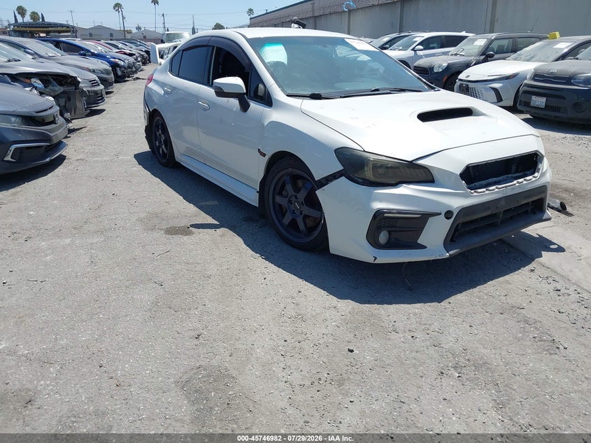 2015 Subaru Wrx sti VIN JF1VA2L63F9813339 IAAI salvage auction — SIDE, Salvage Title, sold $2,600 on 2026-08-29 (photo 1)