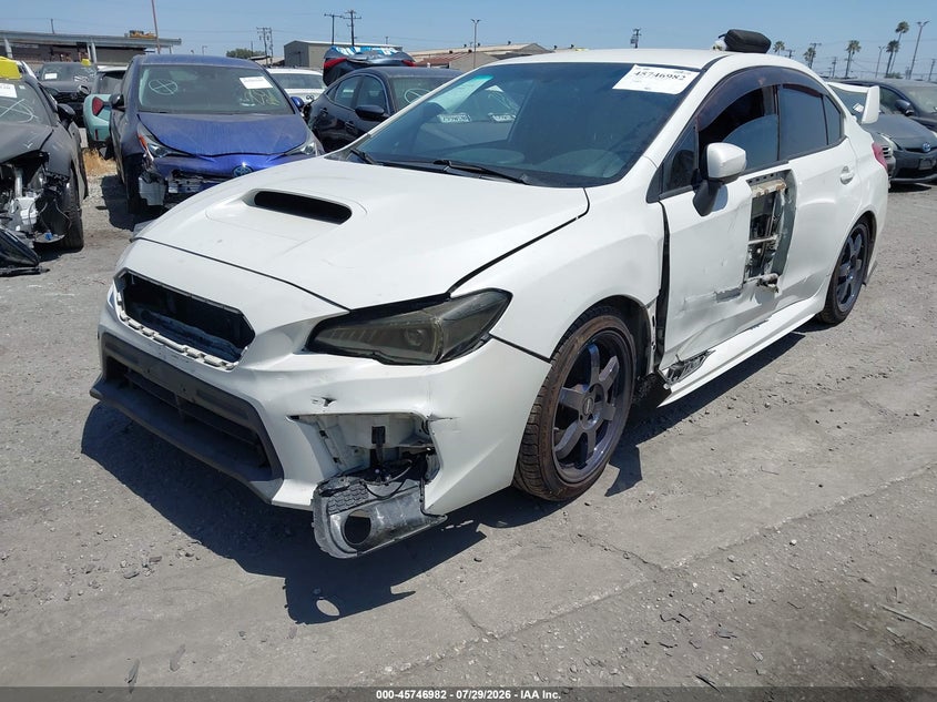 2015 Subaru Wrx sti VIN JF1VA2L63F9813339 IAAI salvage auction — SIDE, Salvage Title, sold $2,600 on 2026-08-29 (photo 2)