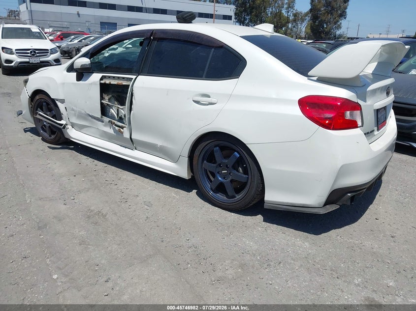 2015 Subaru Wrx sti VIN JF1VA2L63F9813339 IAAI salvage auction — SIDE, Salvage Title, sold $2,600 on 2026-08-29 (photo 3)