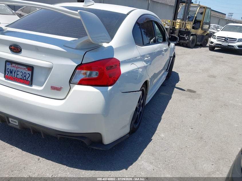 2015 Subaru Wrx sti VIN JF1VA2L63F9813339 IAAI salvage auction — SIDE, Salvage Title, sold $2,600 on 2026-08-29 (photo 4)