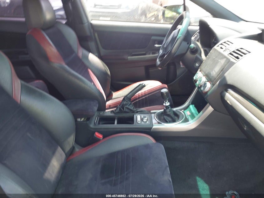 2015 Subaru Wrx sti VIN JF1VA2L63F9813339 IAAI salvage auction — SIDE, Salvage Title, sold $2,600 on 2026-08-29 (photo 5)