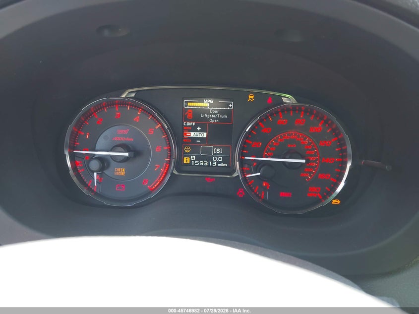 2015 Subaru Wrx sti VIN JF1VA2L63F9813339 IAAI salvage auction — SIDE, Salvage Title, sold $2,600 on 2026-08-29 (photo 7)