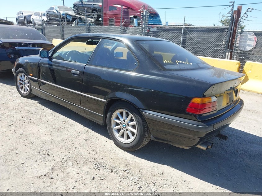 1999 BMW 3 series VIN WBABG233XXET38568 IAAI salvage auction — NORMAL WEAR, Salvage (California), sold $1,275 on 2026-08-13 (photo 3)