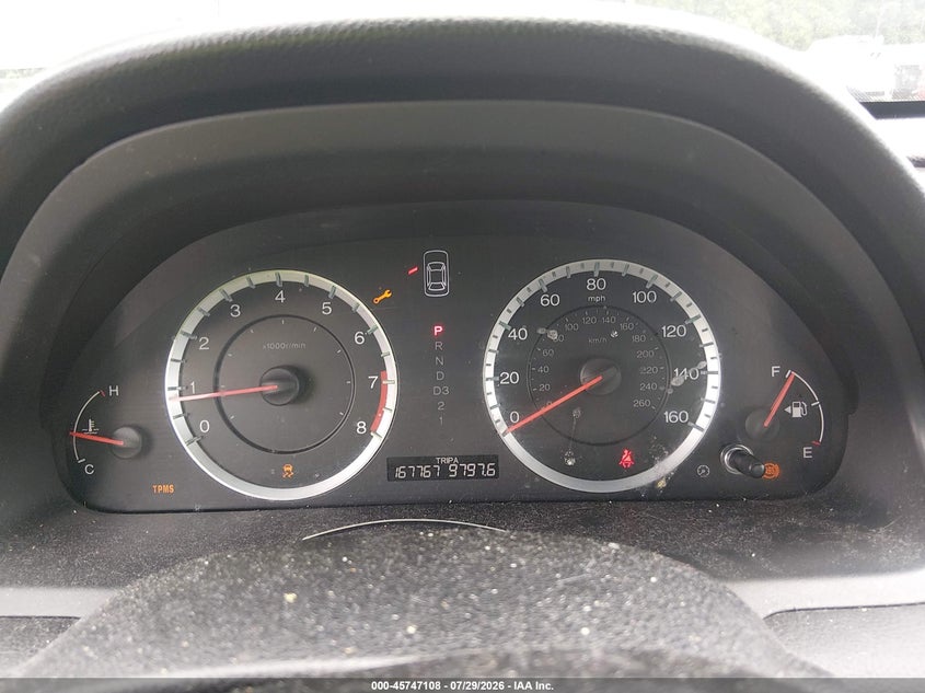 2012 Honda Accord VIN 1HGCP2F61CA215242 IAAI salvage auction — FRONT END, Salvage Title, sold $875 on 2026-08-20 (photo 7)
