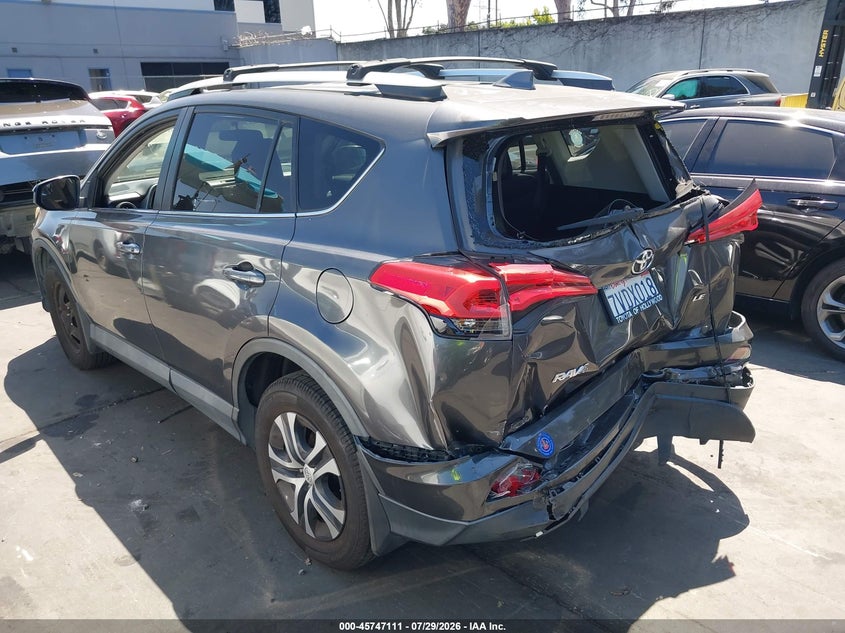 2016 Toyota Rav 4 VIN 2T3ZFREVXGW306871 IAAI salvage auction — FRONT & REAR, Salvage Title, sold $3,100 on 2026-08-31 (photo 3)