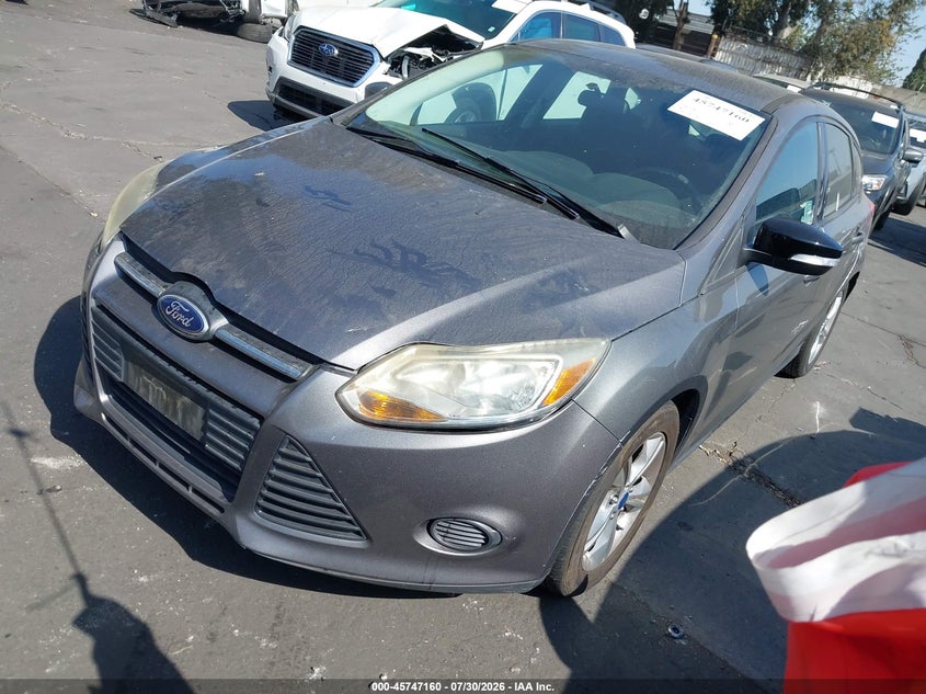 2014 Ford Focus VIN 1FADP3K25EL176261 IAAI salvage auction — RIGHT FRONT, Wait Title, sold $575 on 2026-08-21 (photo 2)