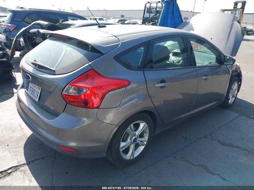 2014 Ford Focus VIN 1FADP3K25EL176261 IAAI salvage auction — RIGHT FRONT, Wait Title, sold $575 on 2026-08-21 (photo 4)