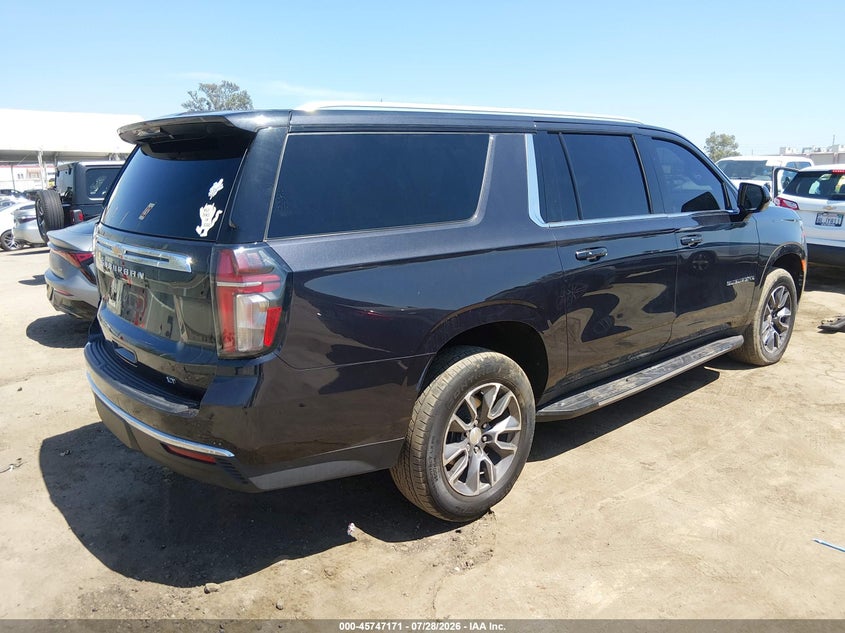 2024 Chevrolet Suburban VIN 1GNSCCKD2RR205031 IAAI salvage auction — SIDE, Wait Title, sold $20,100 on 2026-08-29 (photo 4)