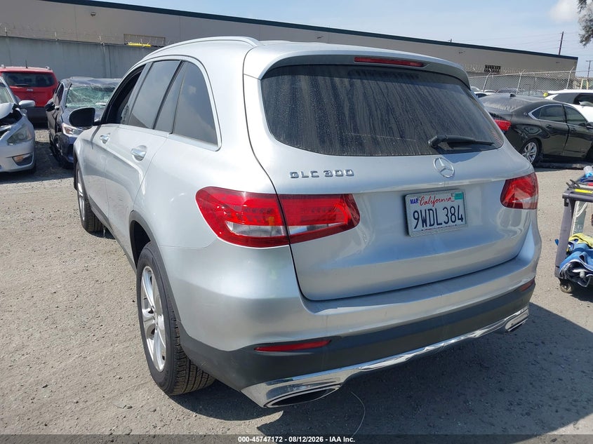 2016 Mercedes-benz Glc VIN WDC0G4JBXGF011219 IAAI salvage auction — FRONT END, Salvage Certificate (California), sold $5,025 on 2026-08-19 (photo 3)