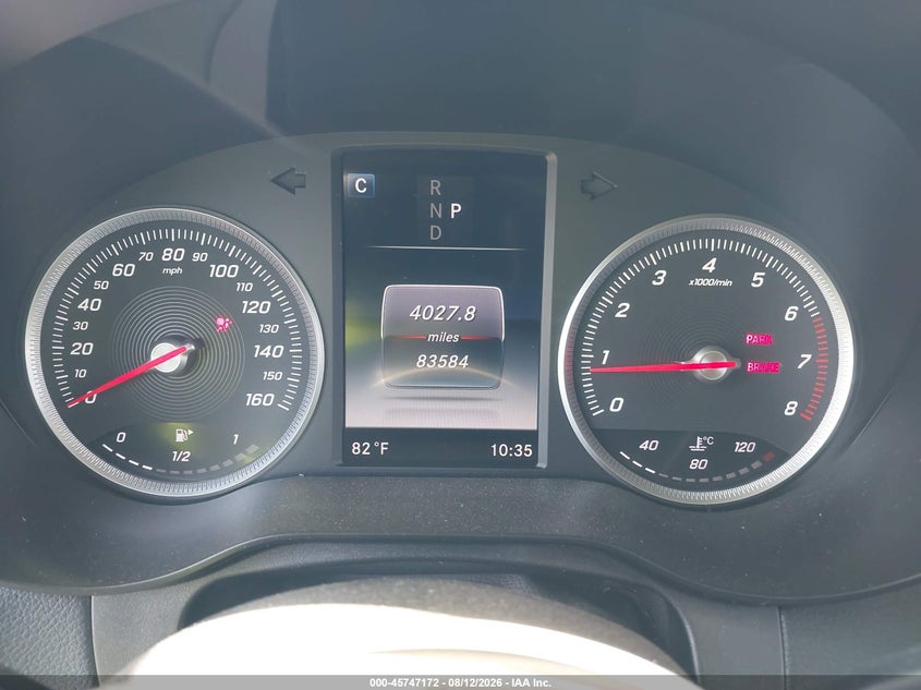 2016 Mercedes-benz Glc VIN WDC0G4JBXGF011219 IAAI salvage auction — FRONT END, Salvage Certificate (California), sold $5,025 on 2026-08-19 (photo 7)