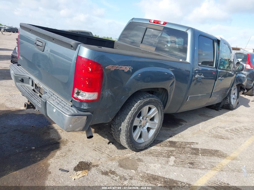 2012 Gmc SIERRA VIN 3GTP2VE78CG120415 IAAI salvage auction — RIGHT FRONT, Original (Texas), sold $3,575 on 2026-09-11 (photo 4)