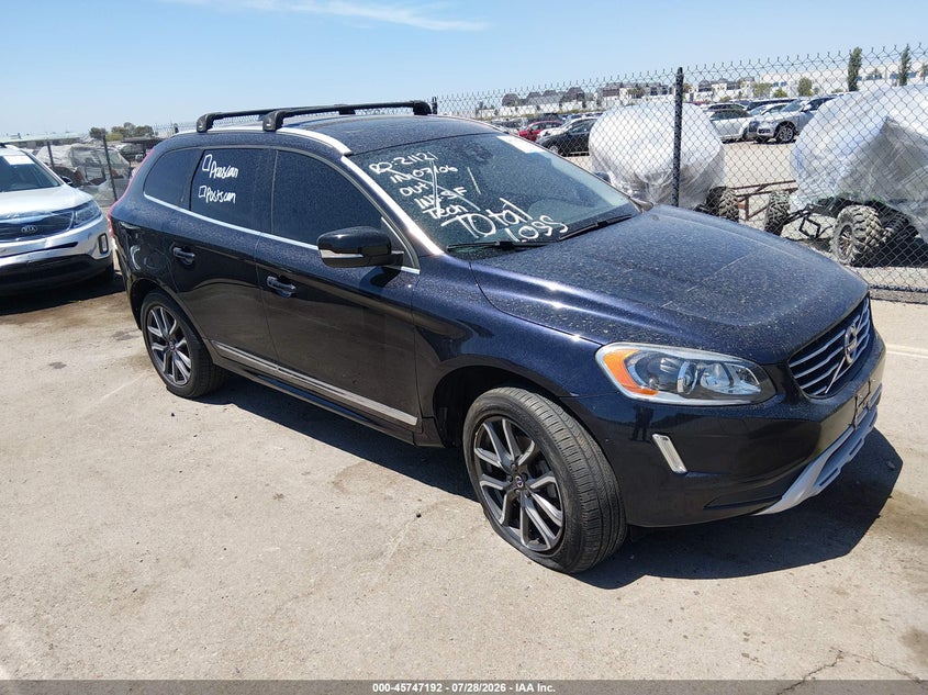 2017 Volvo Xc60 VIN YV449MRR1H2063900 IAAI salvage auction — LEFT SIDE, Salvage Title, sold $1,250 on 2026-09-04 (photo 1)