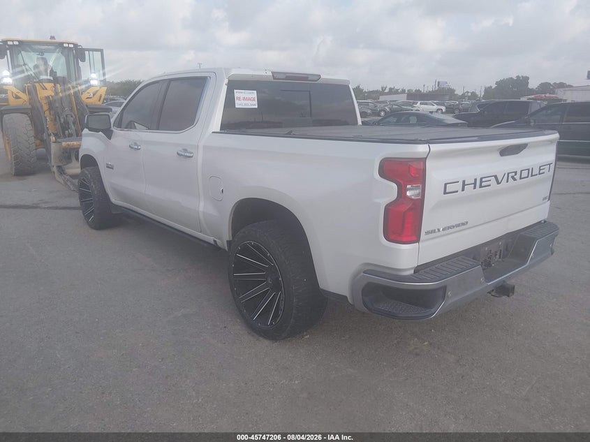 2019 Chevrolet Silverado 1500 VIN 1GCUWEED8KZ123617 IAAI salvage auction — NORMAL WEAR, Original (Texas), sold $10,300 on 2026-08-19 (photo 3)