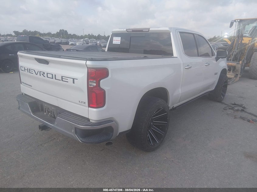 2019 Chevrolet Silverado 1500 VIN 1GCUWEED8KZ123617 IAAI salvage auction — NORMAL WEAR, Original (Texas), sold $10,300 on 2026-08-19 (photo 4)