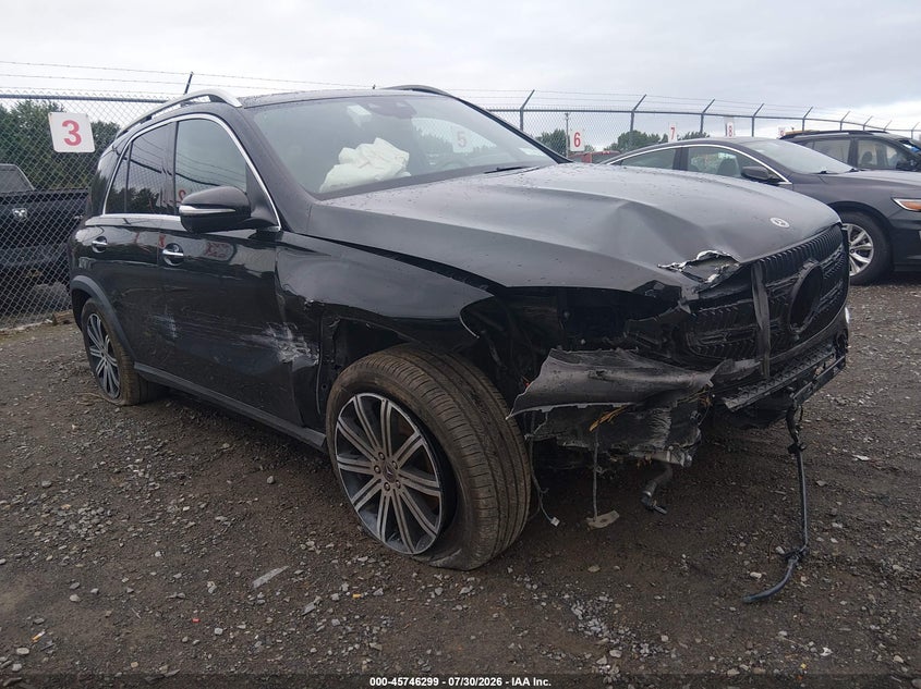 2026 Mercedes-benz Gle class VIN 4JGFB4FB5TB572111 IAAI salvage auction — FRONT END, Clear (New York), sold $16,700 on 2026-08-19 (photo 1)