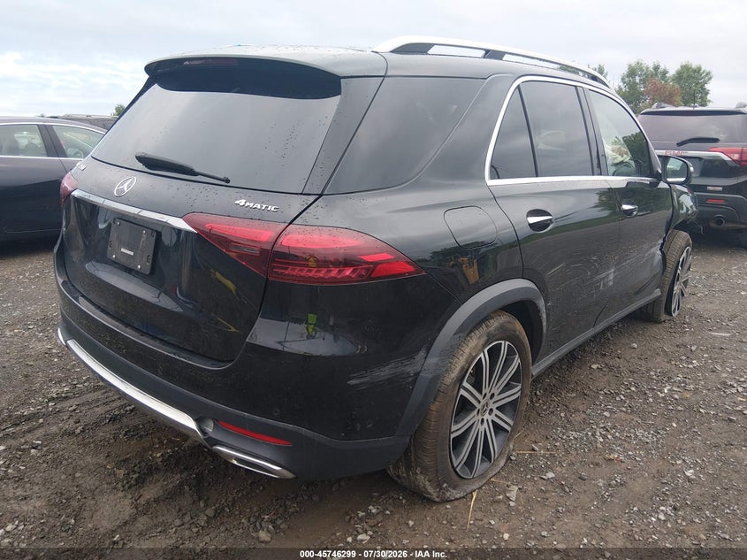 2026 Mercedes-benz Gle class VIN 4JGFB4FB5TB572111 IAAI salvage auction — FRONT END, Clear (New York), sold $16,700 on 2026-08-19 (photo 4)