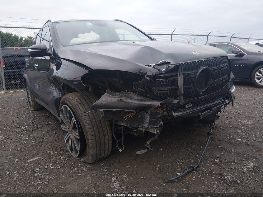 2026 Mercedes-benz Gle class VIN 4JGFB4FB5TB572111 IAAI salvage auction — FRONT END, Clear (New York), sold $16,700 on 2026-08-19 (photo 6)
