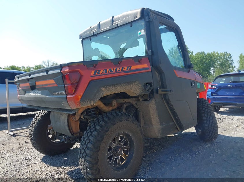2025 Polaris Ranger VIN 4XARR3998S8272081 IAAI salvage auction — FRONT END, Salvage Title, sold $7,700 on 2026-08-25 (photo 4)