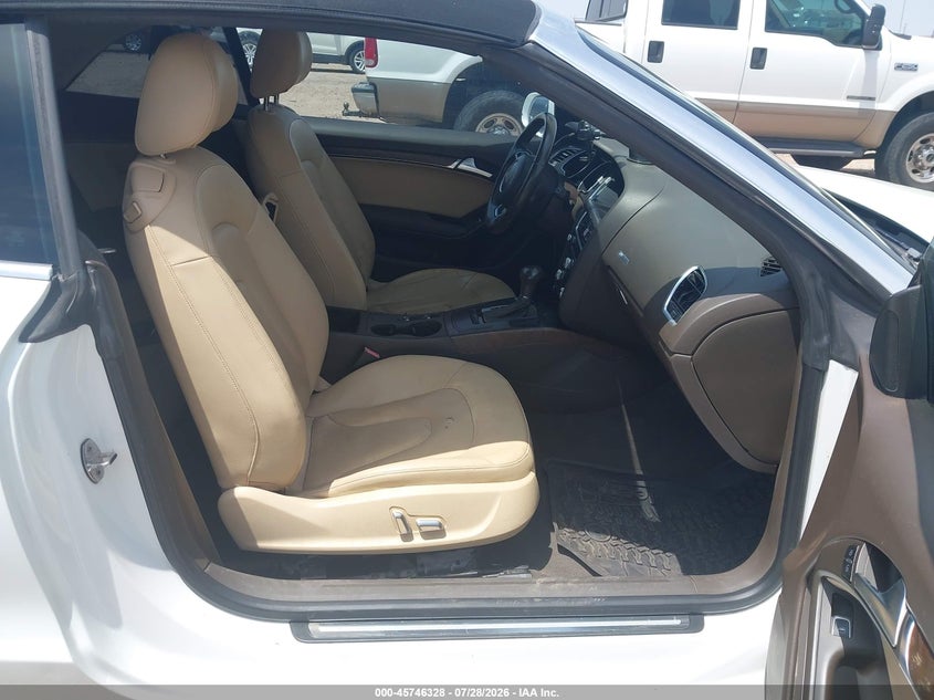 2013 Audi A5 VIN WAUAFAFH2DN018348 IAAI salvage auction — NORMAL WEAR, Original (Texas), sold $1,650 on 2026-08-19 (photo 5)