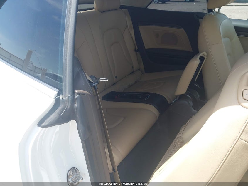 2013 Audi A5 VIN WAUAFAFH2DN018348 IAAI salvage auction — NORMAL WEAR, Original (Texas), sold $1,650 on 2026-08-19 (photo 8)