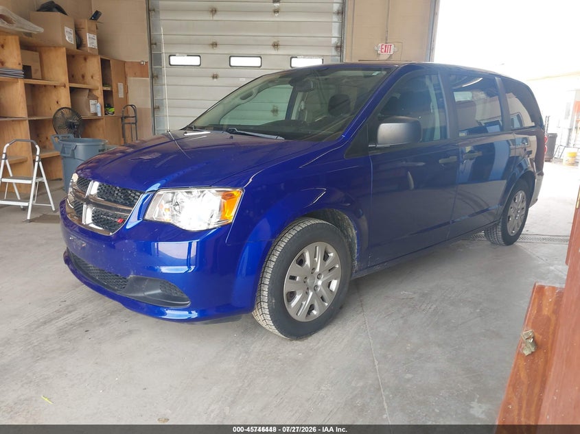 2019 Dodge Grand caravan VIN 2C4RDGBGXKR669268 IAAI salvage auction — LEFT FRONT, Sf97 (Wisconsin), sold $8,100 on 2026-09-15 (photo 2)