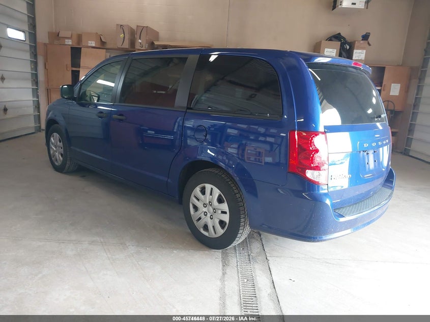 2019 Dodge Grand caravan VIN 2C4RDGBGXKR669268 IAAI salvage auction — LEFT FRONT, Sf97 (Wisconsin), sold $8,100 on 2026-09-15 (photo 3)