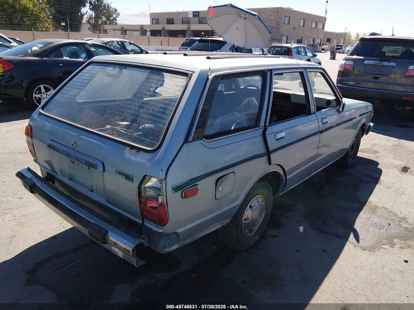 1981 Datsun Bluebird VIN JN1HT05S5BX131703 IAAI salvage auction — NORMAL WEAR, Lien Papers (California), sold $200 on 2026-09-14 (photo 4)
