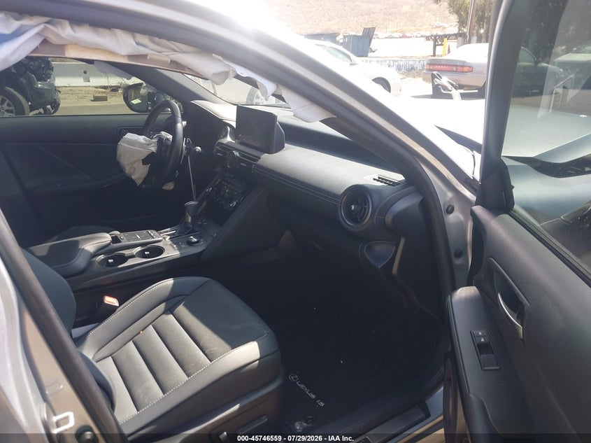 2024 Lexus Is VIN JTHGZ1B23R5080966 IAAI salvage auction — FRONT END, Salvage (California), sold $8,000 on 2026-08-25 (photo 5)
