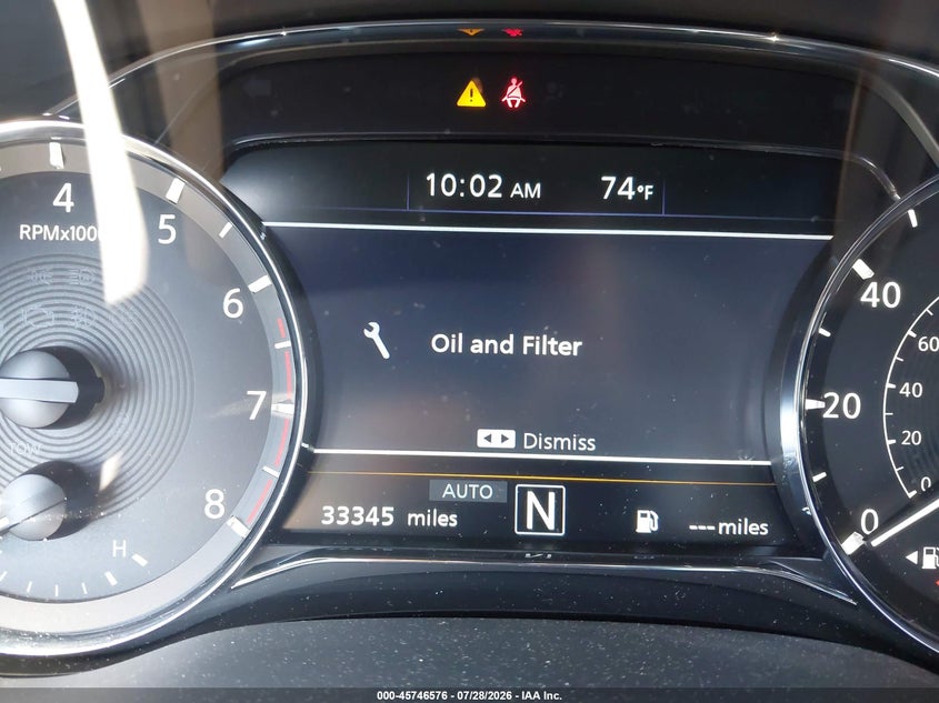 2023 Infiniti Qx80 VIN JN8AZ2BE9P9303402 IAAI salvage auction — FRONT END, Salvage Title, sold $22,600 on 2026-08-12 (photo 7)