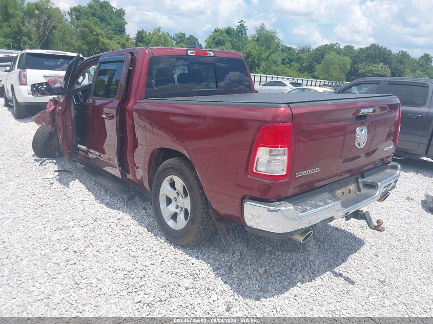 2019 Ram 1500 VIN 1C6SRFFT1KN668583 IAAI salvage auction — LEFT FRONT, Salvage (Alabama), sold $3,650 on 2026-09-10 (photo 3)