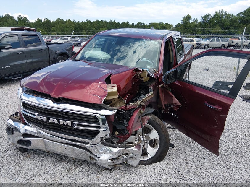 2019 Ram 1500 VIN 1C6SRFFT1KN668583 IAAI salvage auction — LEFT FRONT, Salvage (Alabama), sold $3,650 on 2026-09-10 (photo 6)