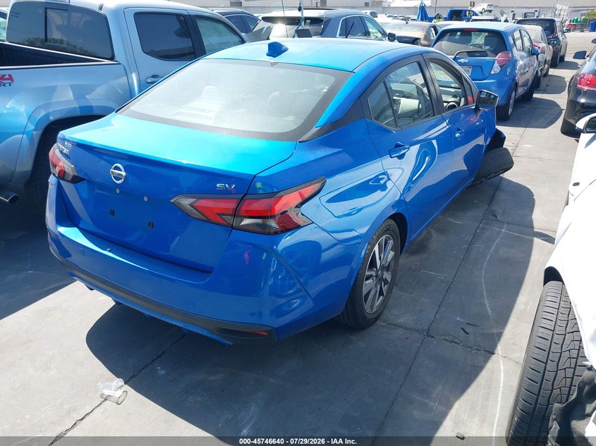 2020 Nissan Versa VIN 3N1CN8EV1LL800088 IAAI salvage auction — RIGHT FRONT, Wait Title, sold $3,450 on 2026-08-31 (photo 4)