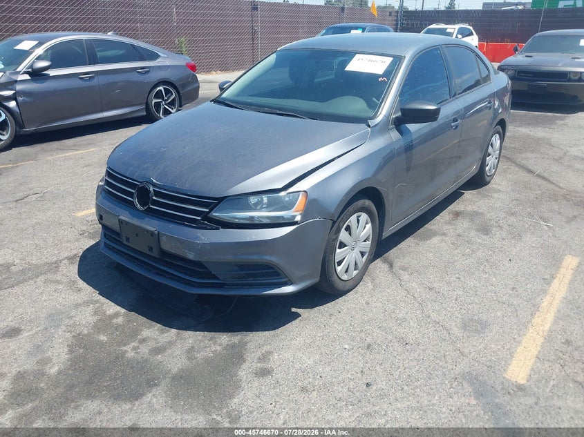 2016 Volkswagen Jetta VIN 3VW267AJ9GM383612 IAAI salvage auction — FRONT END, Wait Title, sold $950 on 2026-08-14 (photo 2)
