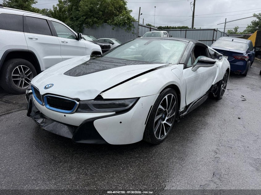 2019 BMW I8 VIN WBY2Z6C51KVG98151 IAAI salvage auction — FRONT END, Clear (New York), sold $12,100 on 2026-08-03 (photo 2)
