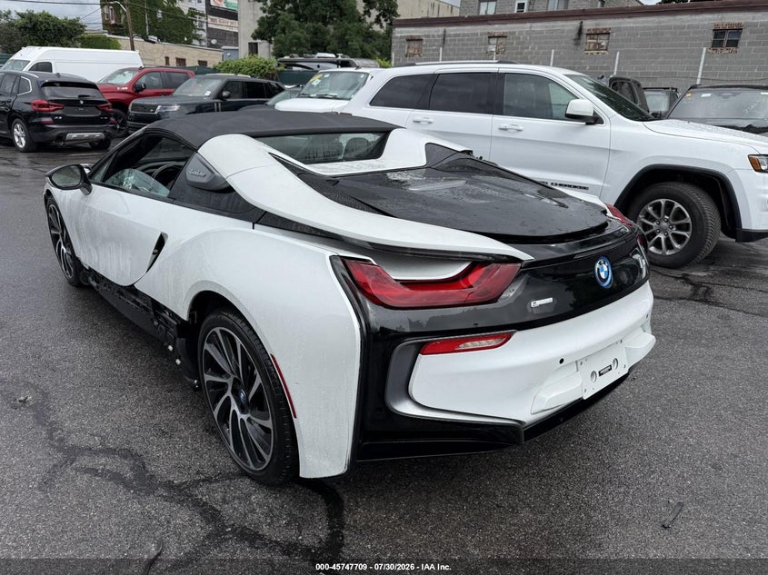 2019 BMW I8 VIN WBY2Z6C51KVG98151 IAAI salvage auction — FRONT END, Clear (New York), sold $12,100 on 2026-08-03 (photo 3)