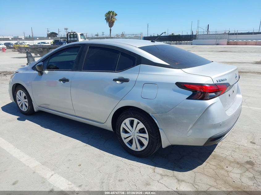 2020 Nissan Versa VIN 3N1CN8DV0LL875446 IAAI salvage auction — FRONT END, Salvage (California), sold $3,500 on 2026-08-23 (photo 3)