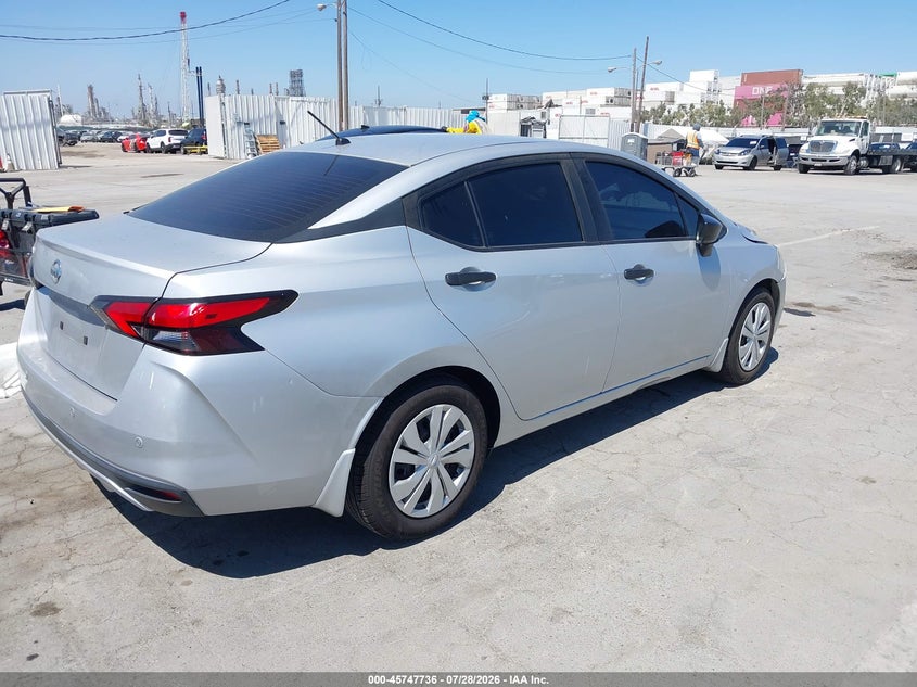 2020 Nissan Versa VIN 3N1CN8DV0LL875446 IAAI salvage auction — FRONT END, Salvage (California), sold $3,500 on 2026-08-23 (photo 4)
