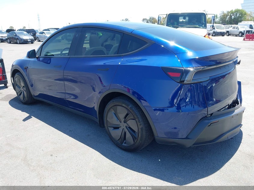 2026 Tesla Model y VIN 7SAYGDEE3TF455184 IAAI salvage auction — RIGHT REAR, Wait Title, sold $27,500 on 2026-09-10 (photo 3)
